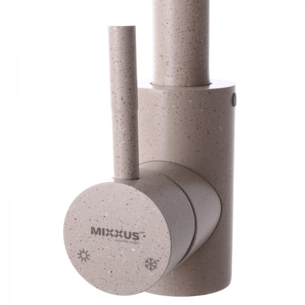 Змішувач для кухні Mixxus SUS 011 Бежевий (SS2791)
