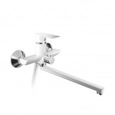 Смеситель для ванны Haiba Alex 006 белый хром HB9567