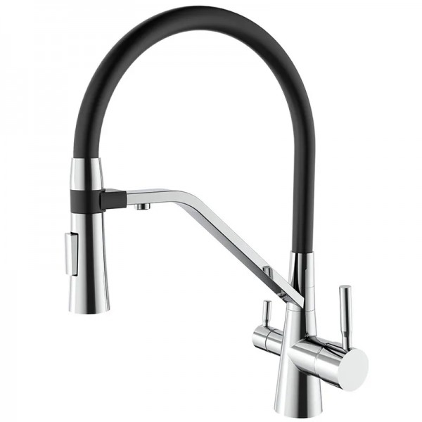 Змішувач для кухні Mixxus Premium Magnet 021 REFL.BLACK (MI6973)