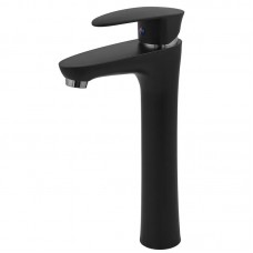 Змішувач для умивальника Plamix Cezar-001 чорний PM0664