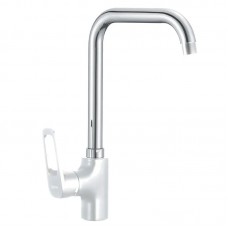 Смеситель для кухни Mixxus Nevada 014-G белый MI5801