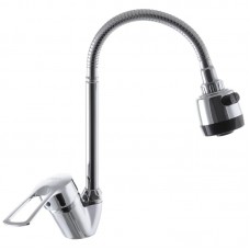 Змішувач для кухні з гнучким виливом G-Ferro Hansberg 777 GF1006