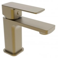 Смеситель для умывальника Haiba Kubus 001 BRUSHED GOLD (HB9622)