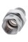Американка прямая 1/2" хром латунь Koer KR.341.chr (KR2702)