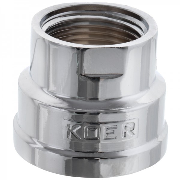 Муфта редукционная 1"х1 1/4" Koer KF.C1012.chr (KF0123)