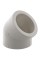 Кут поліпропіленовий 45° 110 Koer K0203.PRO (KP2568)