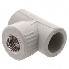 Трійник поліпропіленовий з внутрішнім різьбленням 25x1/2"x25 Europroduct EP.0087 (EP4012)