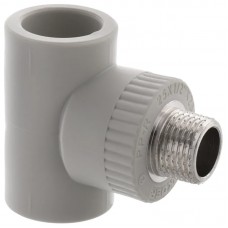 Тройник полипропиленовый с наружной резьбой 25x1/2"х25 KOER K0109.PRO (KP0130)