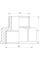 Переходник 1 1/4"x1 1/2" KOER KF.A1216 (KF0054)