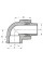 Уголок полипропиленовый с наружной резьбой 32x3/4" Koer K0121.PRO (KP0144)