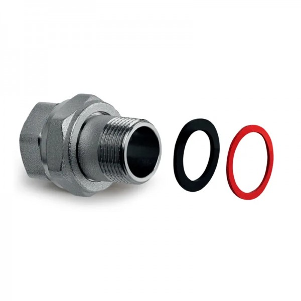 Американка прямая 3/4" плоская прокладка Koer KR.343 (KR4767)