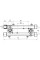 Планка монтажная полипропиленовая проходная 20x1/2" Koer K0128.PRO (KP0154)