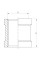 Муфта соединительная 3/4" Koer KF.C08 (KF0011)