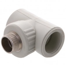 Тройник полипропиленовый с наружной резьбой 32x3/4"x32 EUROPRODUCT EP.0096 (EP4021)