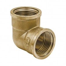 Уголок латунный 3/4'' с внутренней резьбой Koer KF.L08F.WN (KR3032)