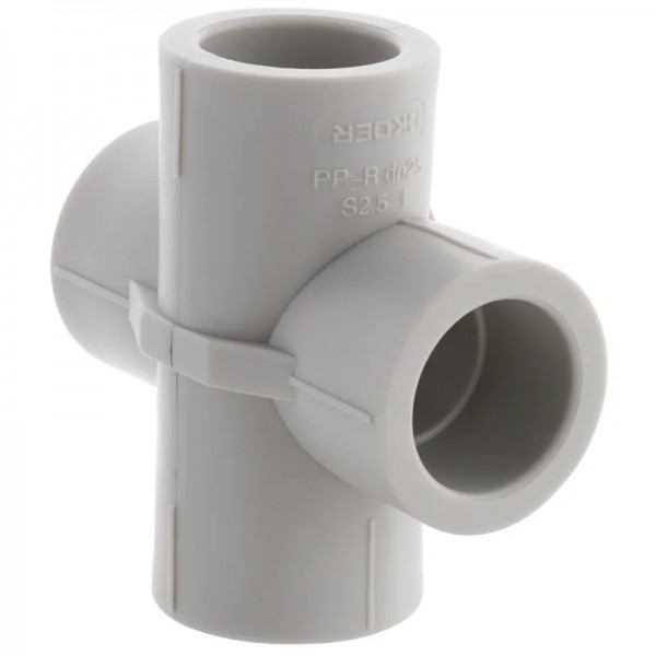 Крестовина 25 PPR Koer K0262.PRO (KP2615)