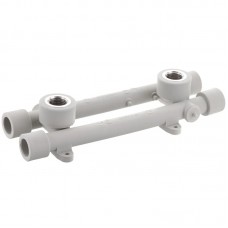 Планка монтажная полипропиленовая проходная 20x1/2" Koer K0128.PRO (KP0154)