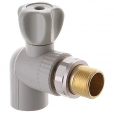 Кран радиаторный угловой 25x3/4" Europroduct EP.0122 (латунный шар) (EP4047)