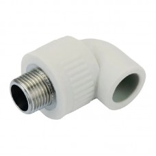 Кут поліпропіленовий з зовнішнім різьбленням 25x3/4" Koer K0120.PRO (KP0143)