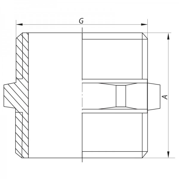 Ниппель 3/4" Koer KF.N08 (KF0029)