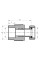 Муфта полипропиленовая с накидной гайкой 20x1/2" PPR Koer K0141.PRO (KP0178)
