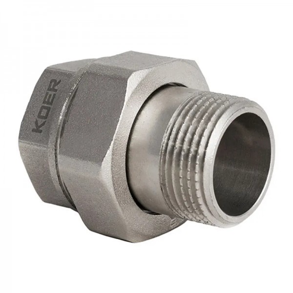 Американка пряма 1 1/2" Koer KR.341 (KR0135)
