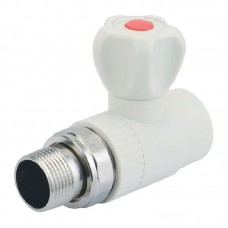 Кран радиаторный 20x1/2" прямой PPR Koer K0159.PRO (KP0204)