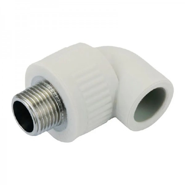 Кут поліпропіленовий з зовнішнім різьбленням 20x1/2" Koer K0118.PRO (KP0141)