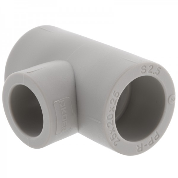Тройник полипропиленовый 25x20x25 Koer K0041.PRO (KP0050)