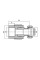 Муфта PPR с евроконусом и накидной гайкой 20x3/4" Koer K0240.PRO White (KP3134)