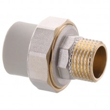 Американка поліпропіленова з зовнішнім різьбленням 20x1/2" НР Europroduct EP.0072 (EP3997)