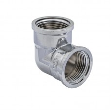 Кут 1'' з внутрішнім різьбленням (хром) Koer KF.L10F.CHR (KF0126)