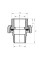Американка полипропиленовая с наружной резьбой 50x1 1/2" НР PPR Koer K0139.PRO (KP0175)