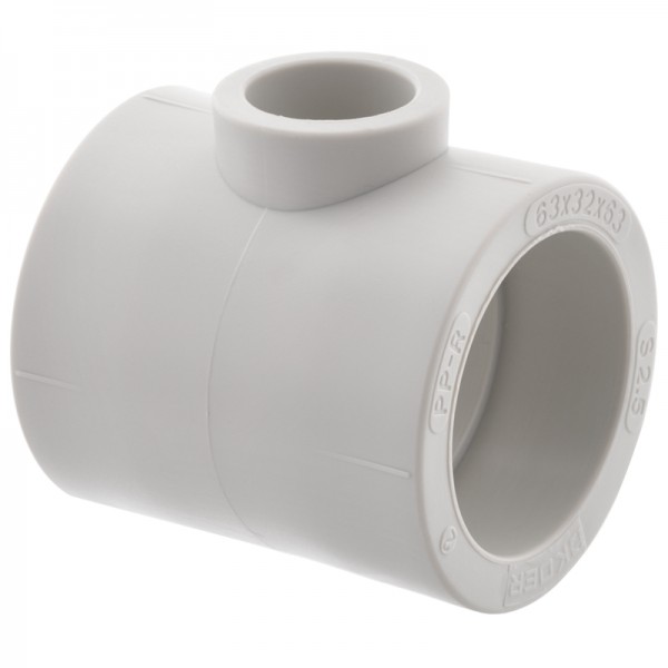 Тройник полипропиленовый 63x32x63 Koer K0053.PRO (KP0062)