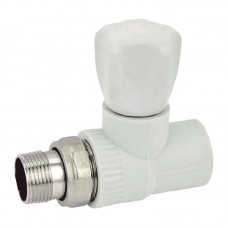Вентиль радіаторний прямий PPR 20x1/2" (Koer K0165.PRO) (KP0213)