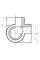 Тройник угловой 32 Koer K0031.PRO (KP0038)