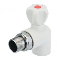 Кран радиаторный 25x3/4" угловой PPR Koer K0158.PRO (KP0202)