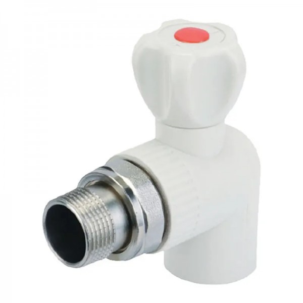 Кран радіаторний 25x3/4" кутовий PPR Koer K0158.PRO (KP0202)
