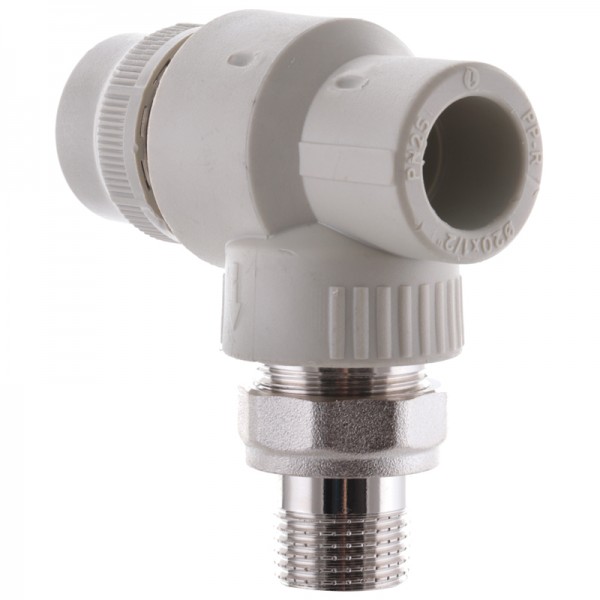 Кран термостатический угловой PPR 20x1/2" Koer K0149.PRO (KP0189)