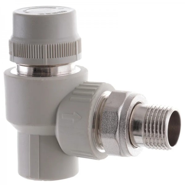 Кран термостатический угловой PPR 20x1/2" Koer K0149.PRO (KP0189)