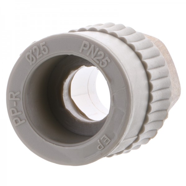 Муфта поліпропіленова з накидною гайкою 25x3/4" Europroduct EP.0104 (EP4029)