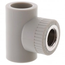 Тройник полипропиленовый с внутренней резьбой 25x1/2"х25 Koer K0104.PRO (KP0124)