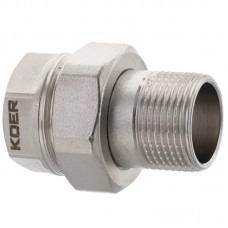 Американка прямая 1/2" Koer KR.341 (KR0131)