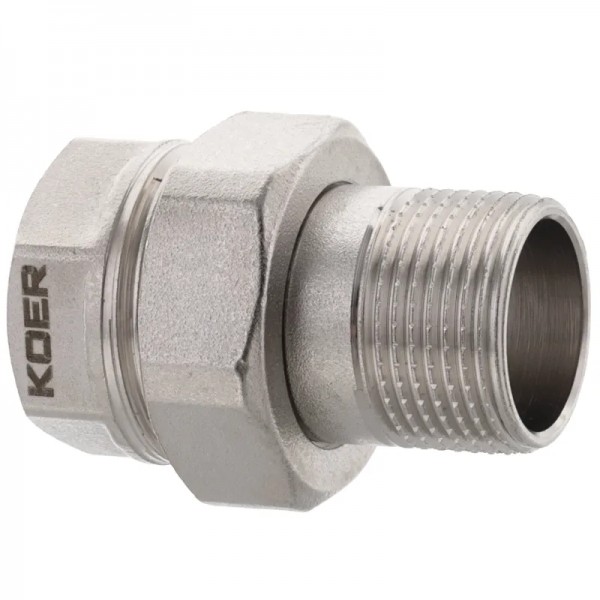 Американка прямая 1/2" Koer KR.341 (KR0131)