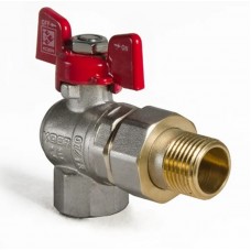 Кран з американкою 1/2" (Koer KR.228) кутовий (KR0016)