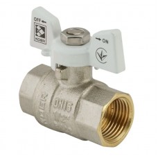 Кран шаровый KOER 1/2" ГГМ (KR.217.W) белый (KR0177)