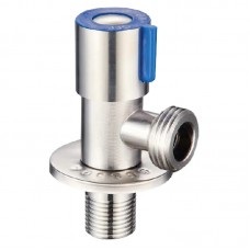 Кран для підключення сантехприладів Champion VAL-03 1/2x3/4 з нерж.сталі (CH0322)