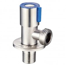 Кран для подключения сантехприборов Mixxus VAL-03-1/2x3/4 с нерж. стали (синий) (MI6155)