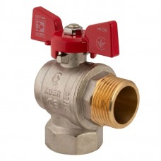 Кран кульовий Koer 1" ГШМ кутовий (KR.208) (KR2807)