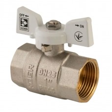 Кран шаровый Koer 1" ГГМ (KR.217.W) белый (KR0180)